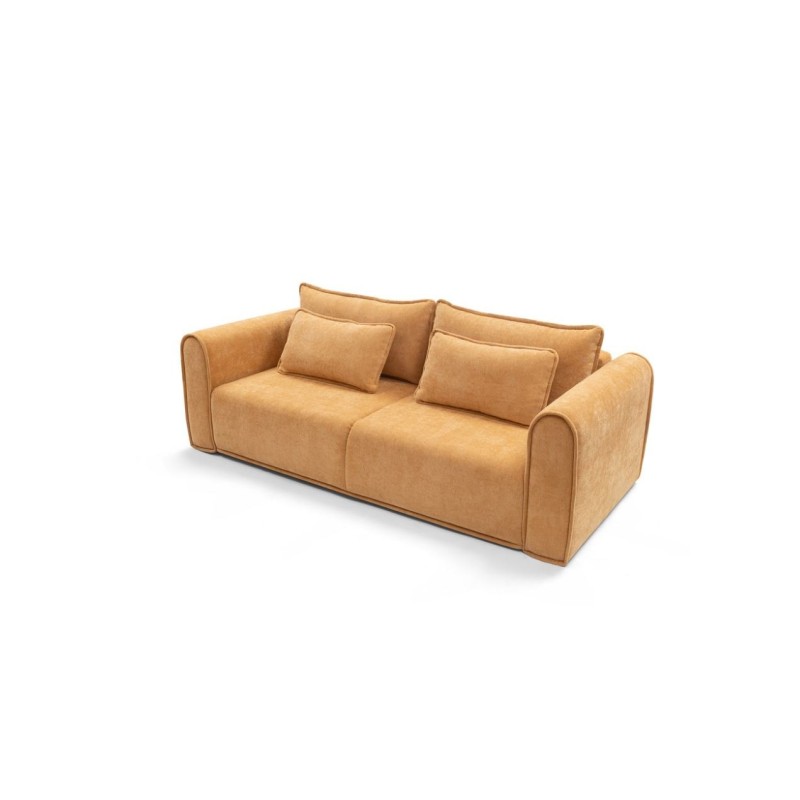 musztardowa sofa belima 