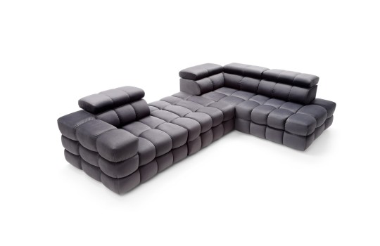 kanapa z regulowanym oparciem 