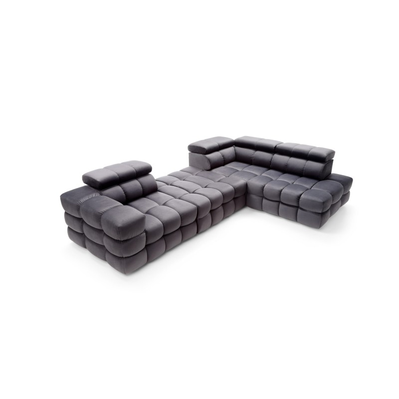 kanapa z regulowanym oparciem 