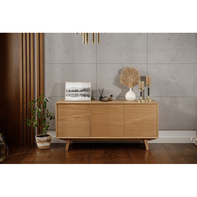 Dębowa fornirowana komoda - Skog