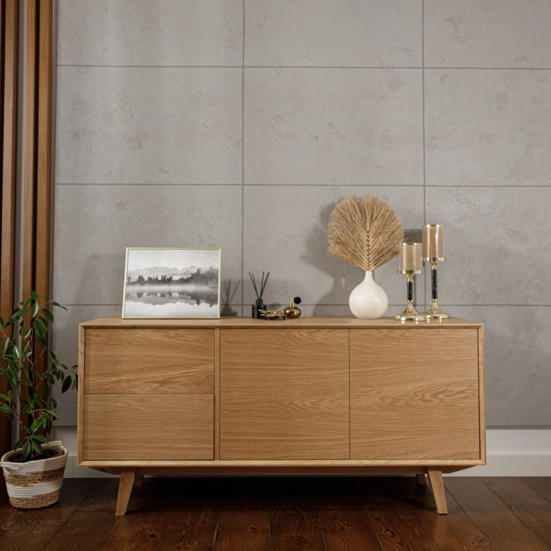 Fornirowana komoda w stylu skandynawskim - Skog