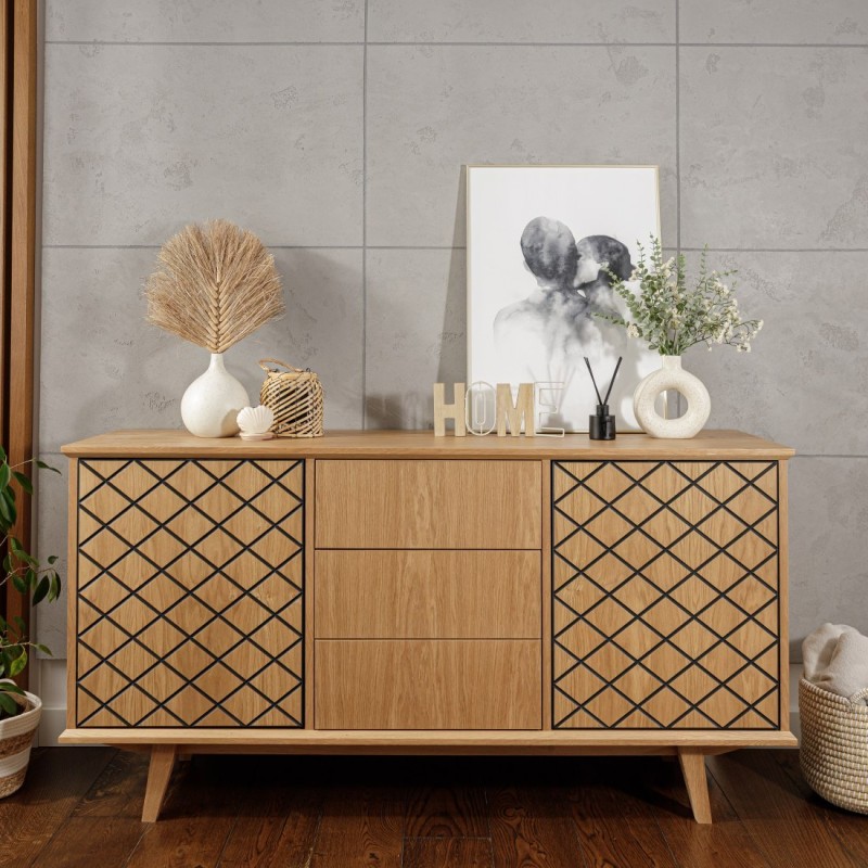 Dębowa komoda Tundra