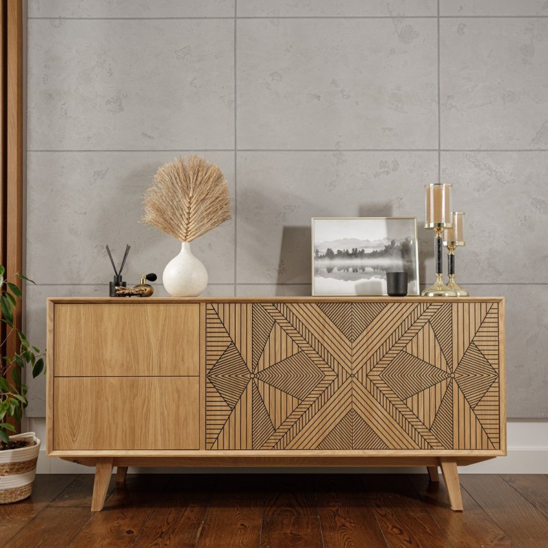 Komoda designerska ryflowana - Gran