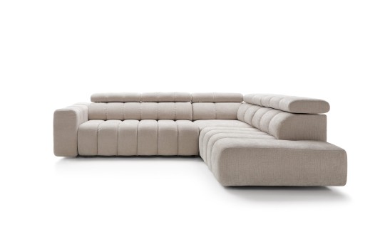 kanapa z regulowanym oparciem 