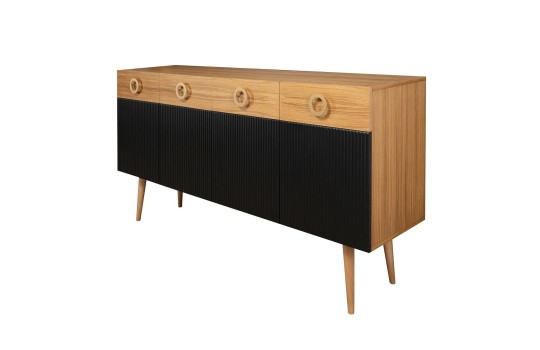 Skandynawska komoda z lamelami - Toril