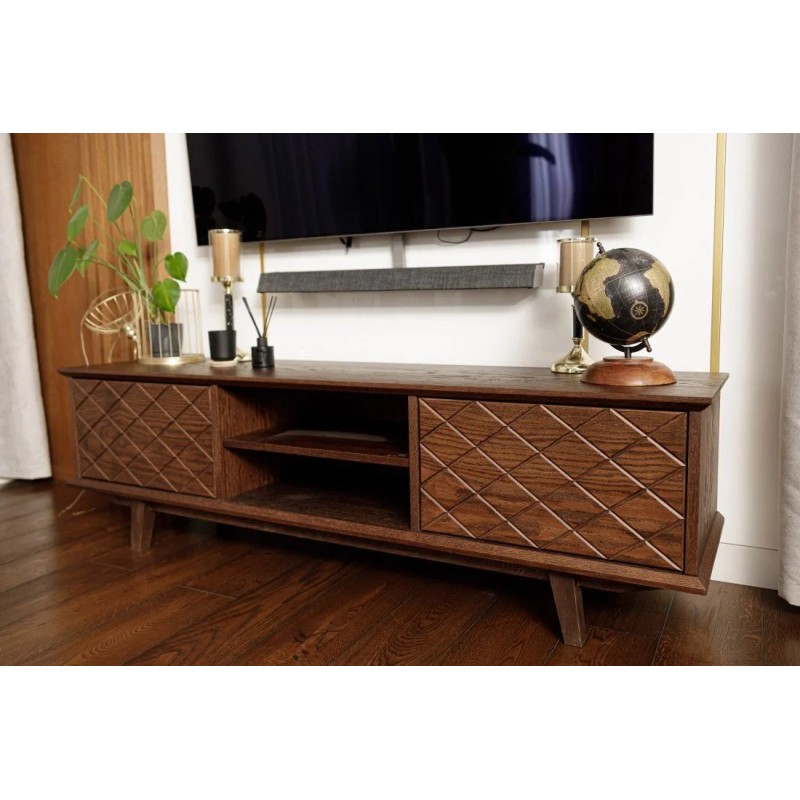 Drewniana komoda RTV - Jord