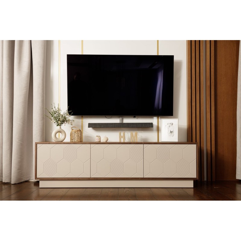 Drewniana komoda RTV - Alto