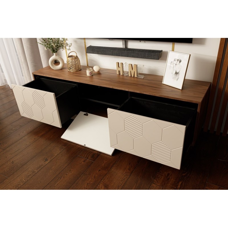 Drewniana komoda RTV - Alto