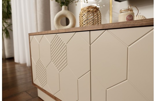 Drewniana komoda RTV - Alto