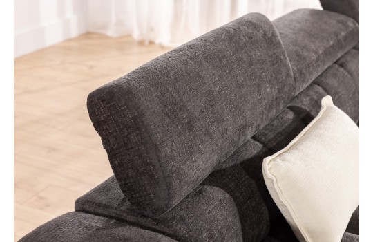 narożnik z regulowanym oparciem 