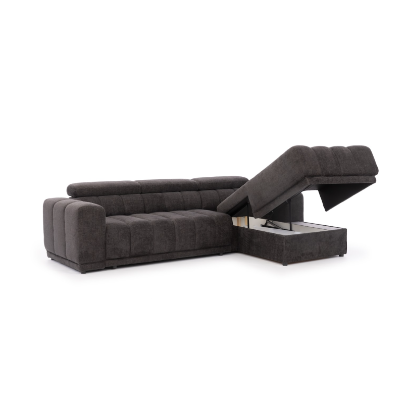 sofa z dużym pojemnikiem 