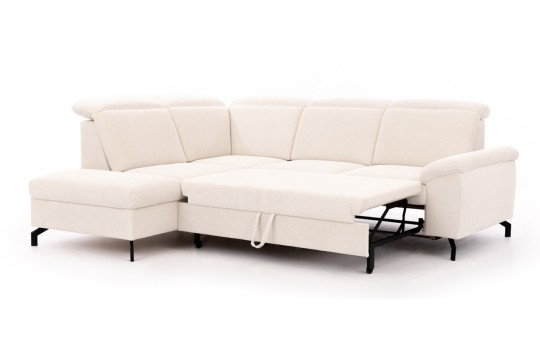 narożnik z wysuwanym spaniem 