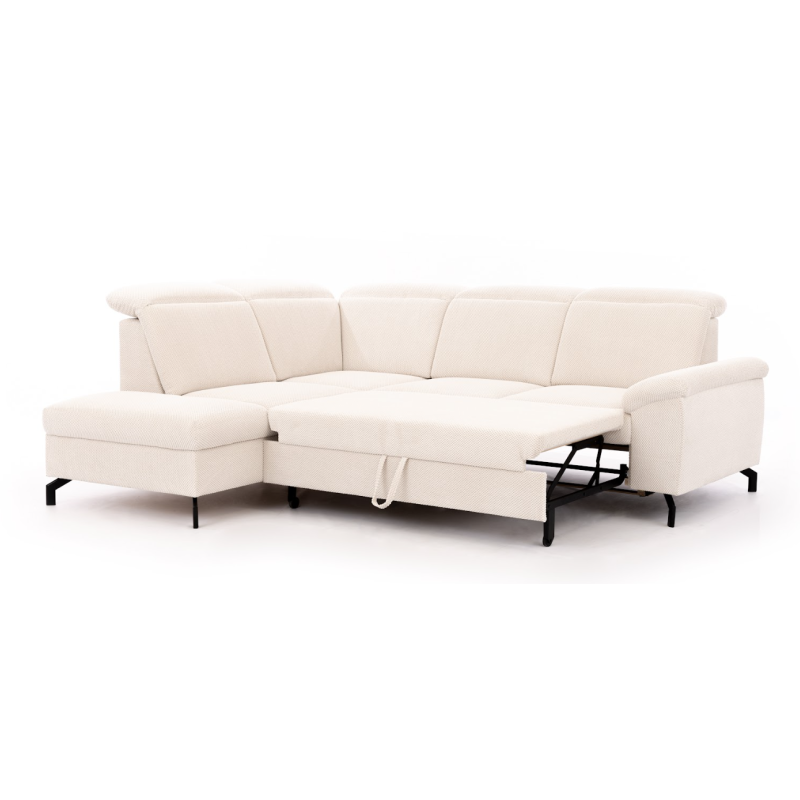 narożnik z wysuwanym spaniem 