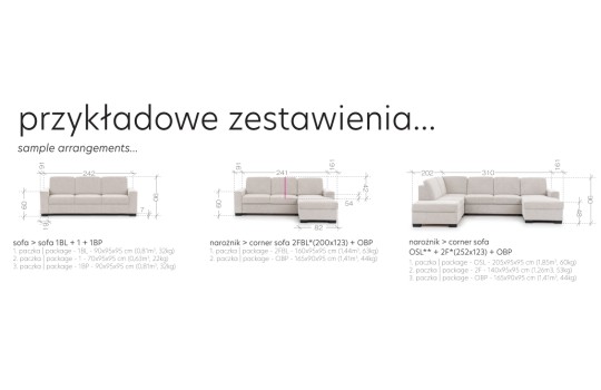 kolekcja narożników modułowych 
