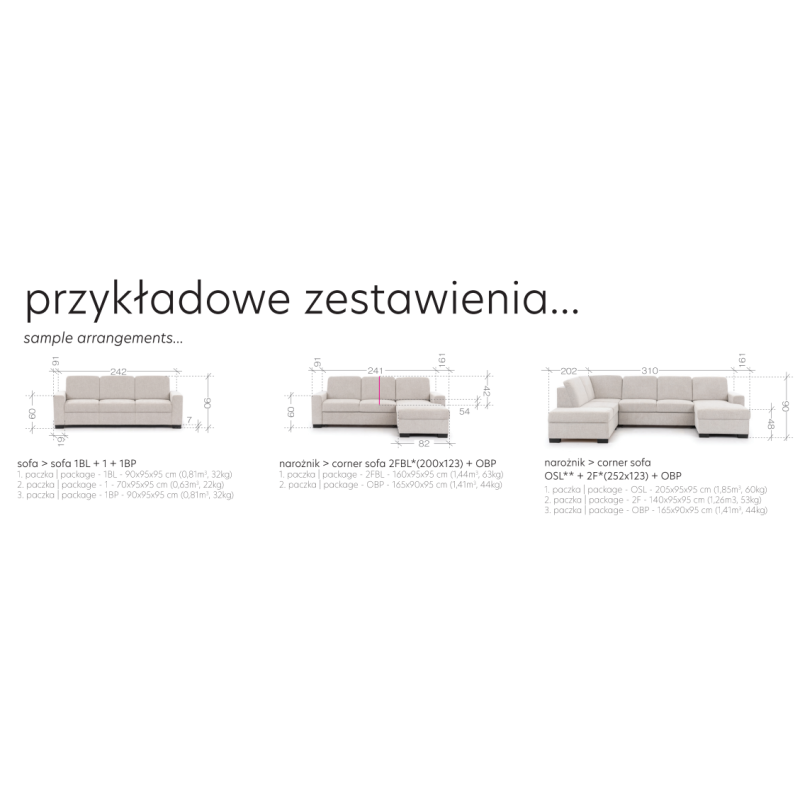 kolekcja narożników modułowych 
