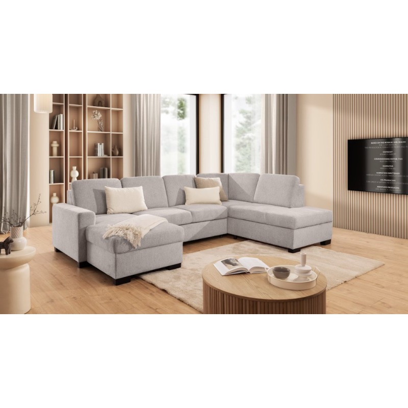 Narożnik z funkcją spania Trydent 202x310x161 cm 