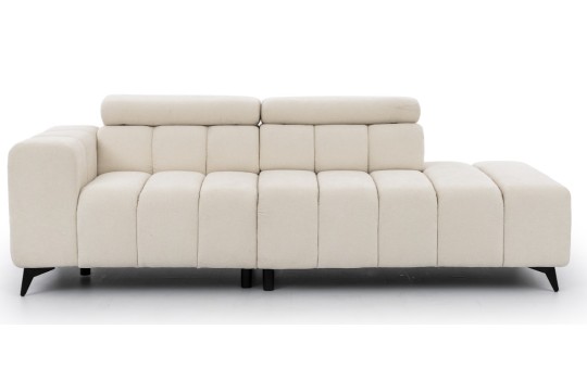 sofa z regulowanymi zagłówkami 