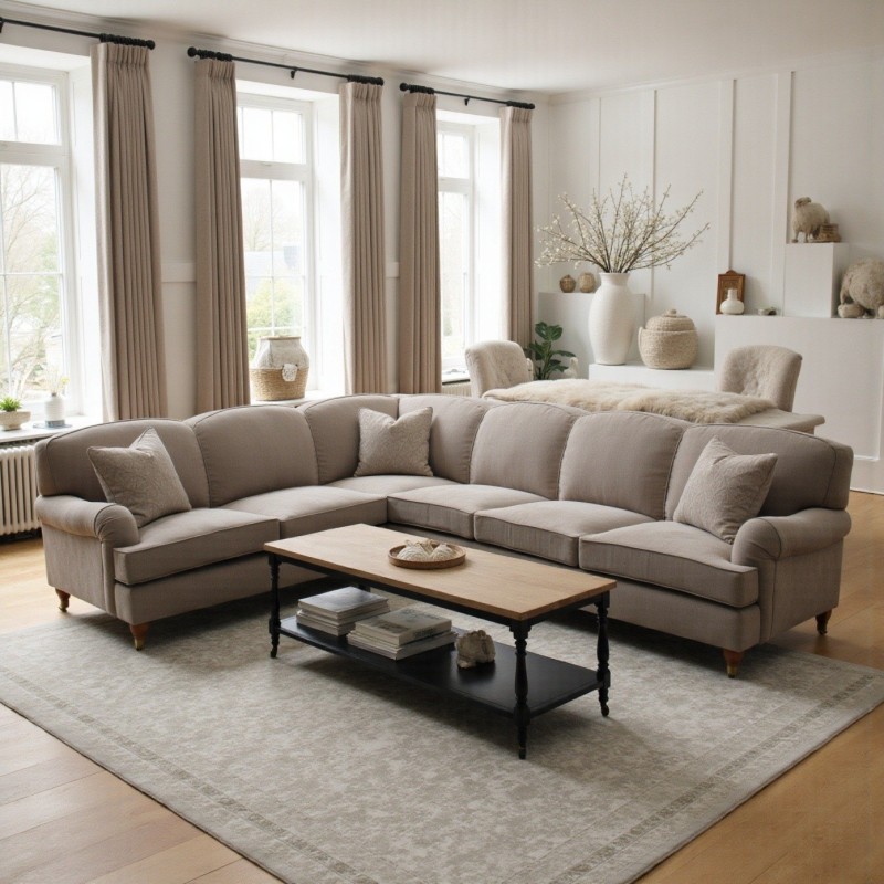 narożnik w kolorze Taupe