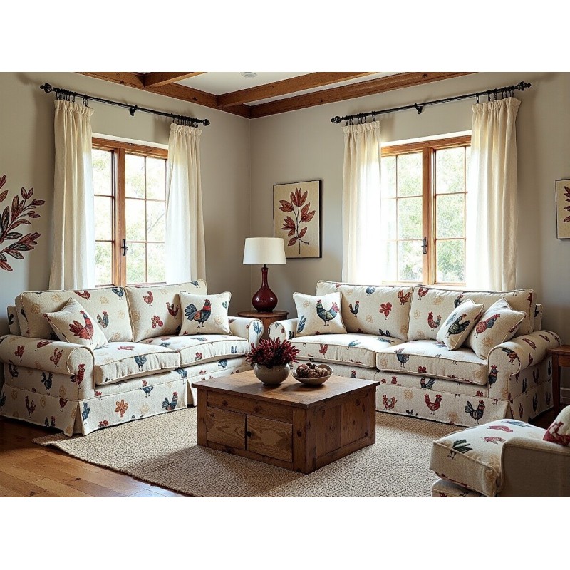 Angielski zestaw wypoczynkowy Brylant