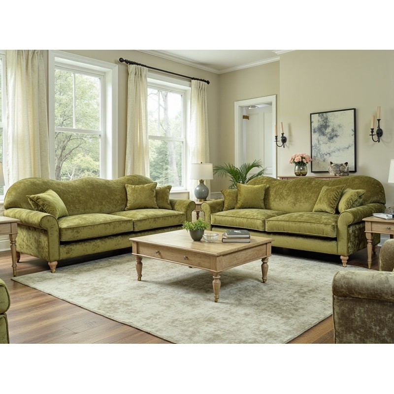 Sofa w kwiaty Felis 180 cm 