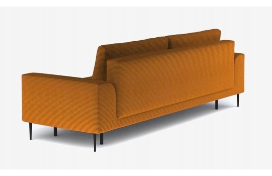 Kanapa po rozłożeniu od tyłu Negros 