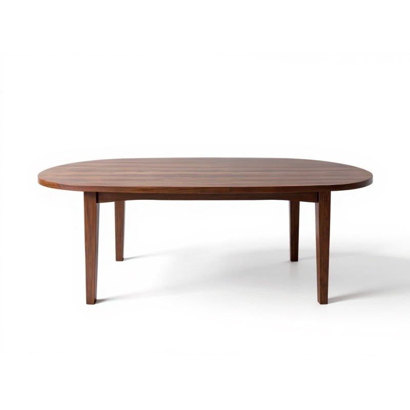 Owalny dębowy stół Ligna