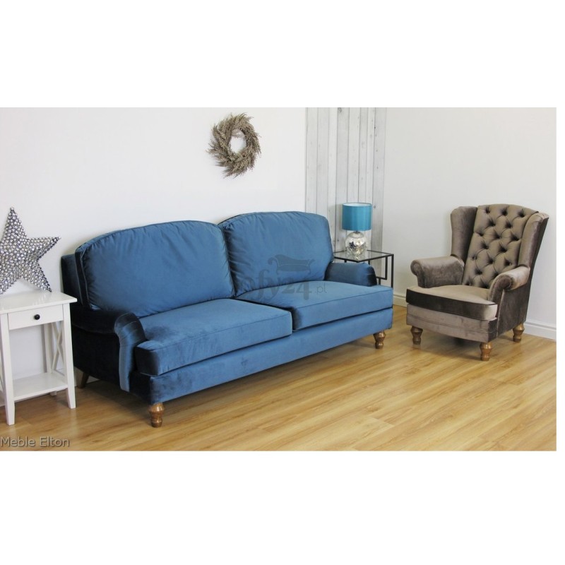 Sofa w stylu francuskim Elton 2 osobowa 