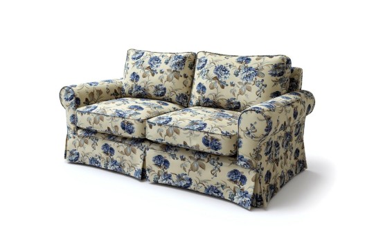 Luis stylowa sofa w kwiatowe wzory 