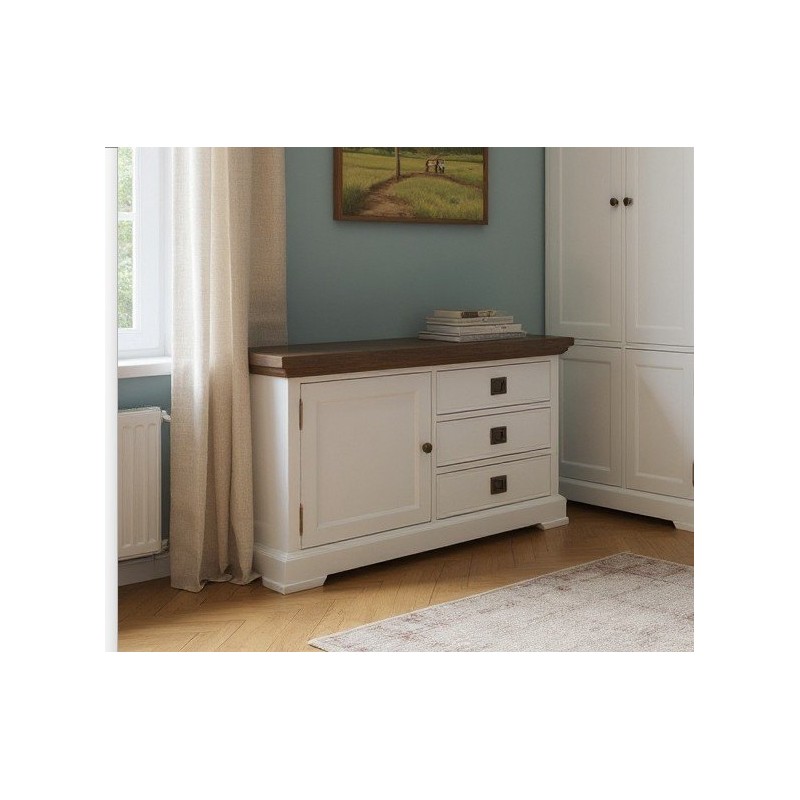 Biała komoda vintage Natalia 