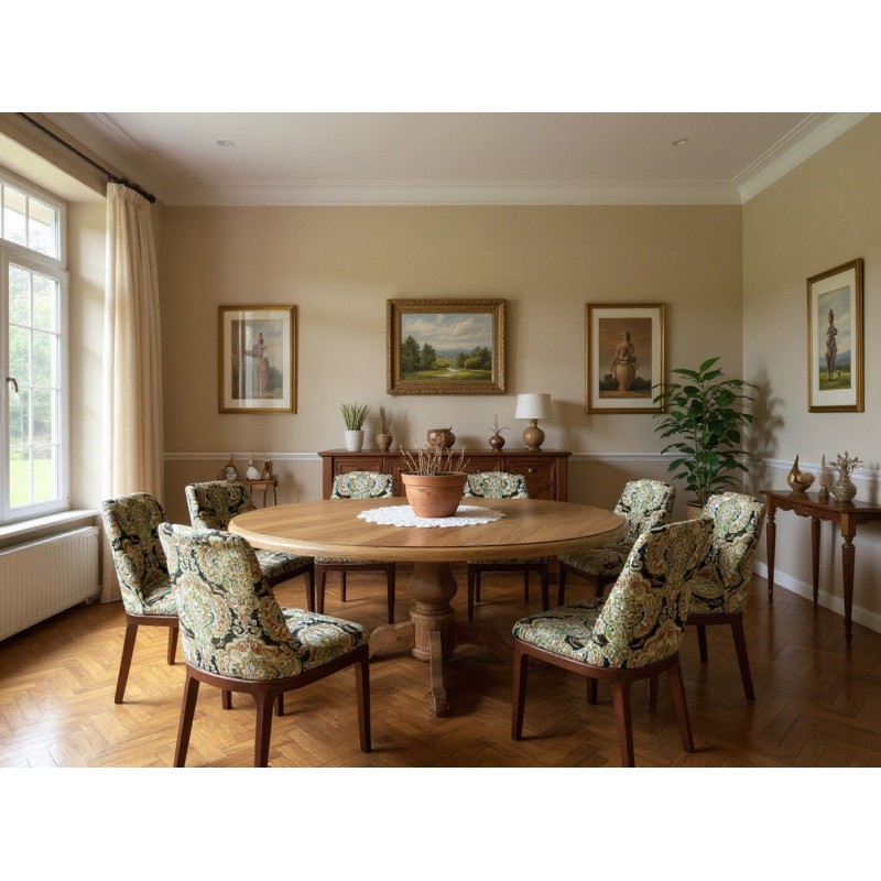 Stół retro okrągły Albero