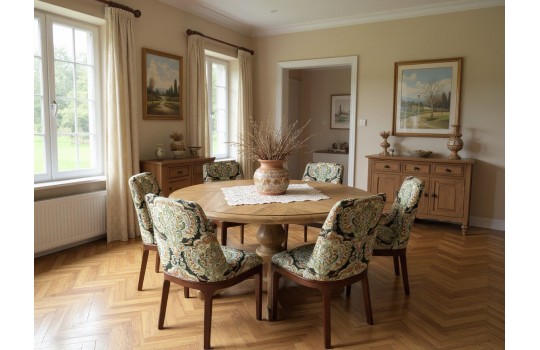 Stół rustykalny okrągły Albero