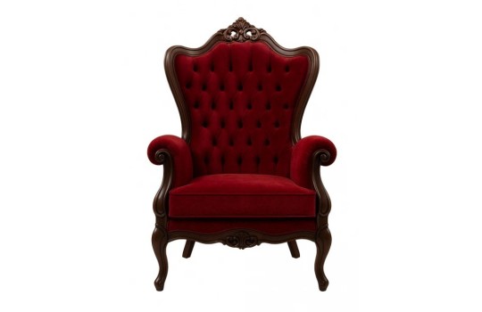 Fotel dla świętego Mikołaja Naxos - świąteczny fotel 