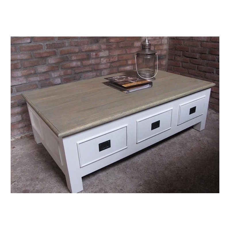 Stolik drewniany biały Arkadiusz 