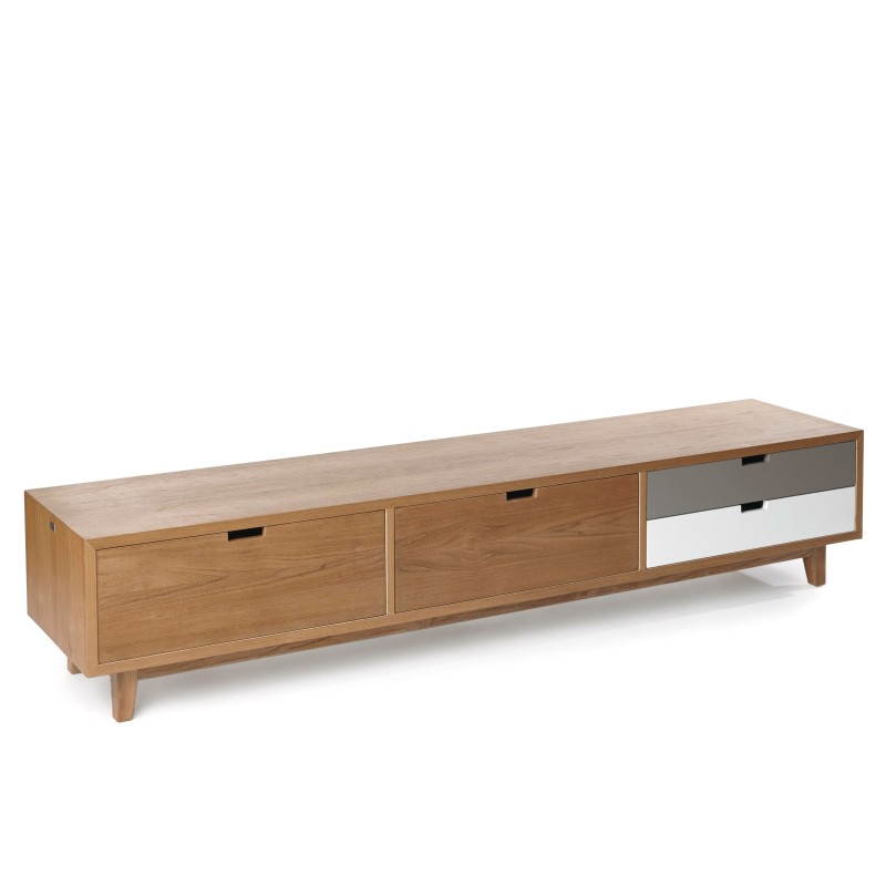 Szafka rtv w stylu skandynawskim Rita