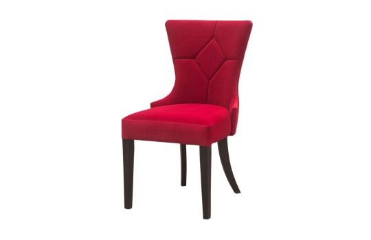 czerwone krzesło Madryt 