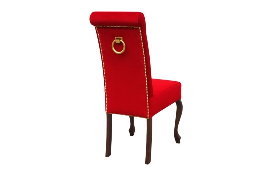 krzesło z nogami ludwikowskimi 