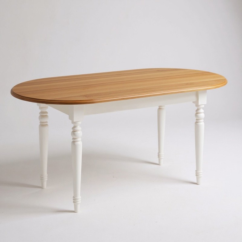 Drewniany owalny stół na wymiar Artemis 