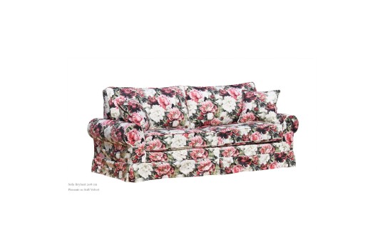 sofa w kwiaty 