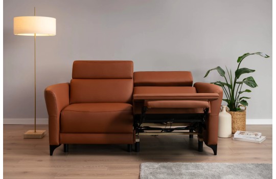 sofa Lumo z funkcją relaks w siedziskach sofa Lumo z funkcją relaks w siedziskach