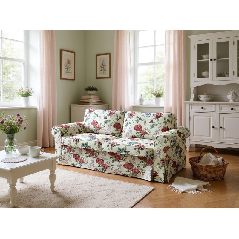 sofa w stylu prowansalskim 