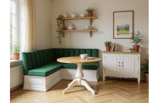 narożnik kuchenny w plamoodpornym materiale 