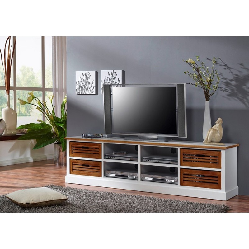 Komoda rtv biała Epos 4S