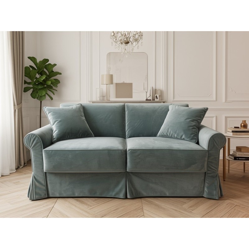 Sofa rozkładana z grubym materacem Fidia 175 cm