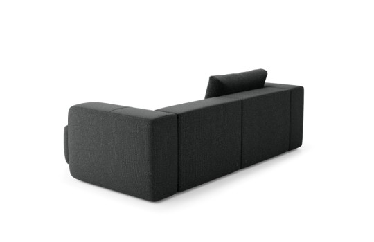 sofa w antracytowej tkaninie sofa w antracytowej tkaninie