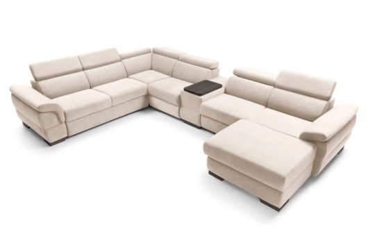 narożnik z wysokimi zagłówkami 