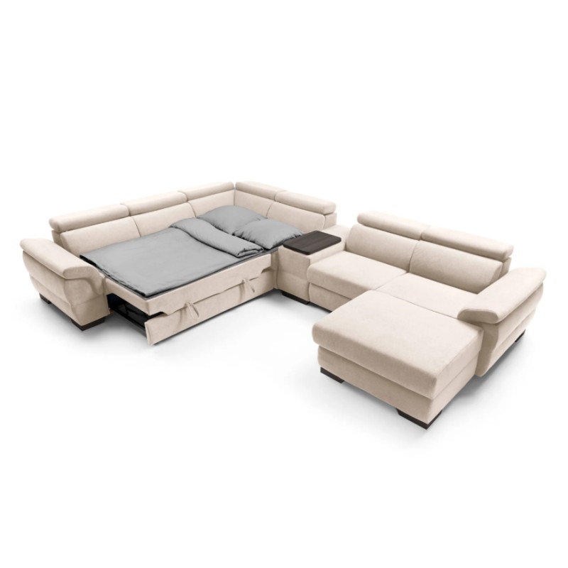 sofa z funkcją spania dla gości 