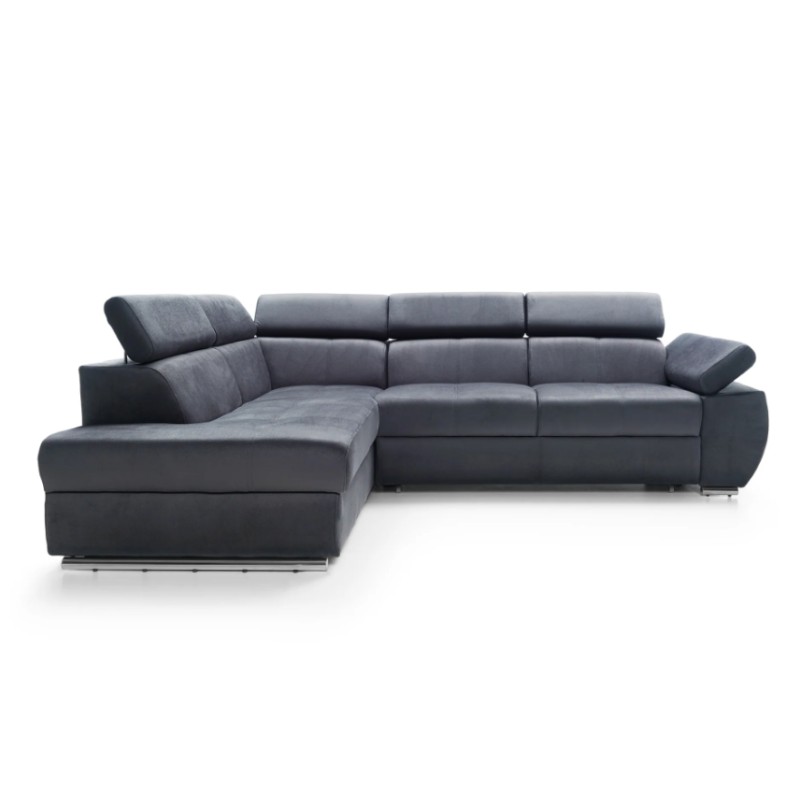 sofa z podniesionymi zagłówkami 