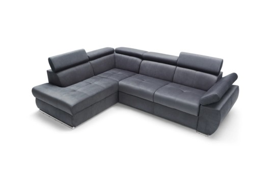 sofa z pikowanym siedziskiem 