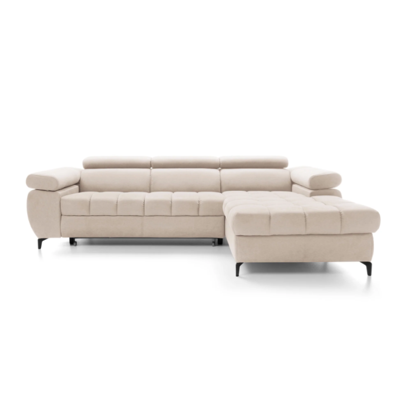 narożnik z regulowanymi zagłówkami 