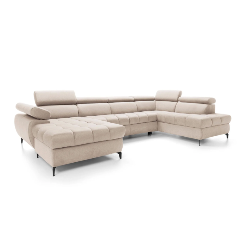 Duży narożnik Lardi 3: 202x344x174 cm 